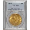 Image 3 : 1907-D $20 MS64 PCGS.
