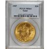 Image 1 : 1907 $20 Arabic Numerals MS64 PCGS.