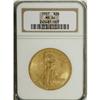 Image 1 : 1907 $20 Arabic Numerals MS64 NGC.