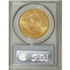 Image 2 : 1907 $20 Arabic Numerals MS65 PCGS.