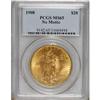 Image 1 : 1908 $20 No Motto MS65 PCGS.