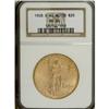 Image 1 : 1908-D $20 No Motto MS64 NGC.