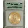 Image 3 : 1909-S $20 MS63 ICG.