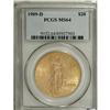 Image 3 : 1909-D $20 MS64 PCGS.