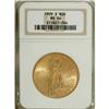 Image 1 : 1909-S $20 MS64 NGC.