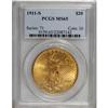Image 3 : 1911-S $20 MS65 PCGS.