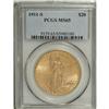 Image 3 : 1911-S $20 MS65 PCGS.