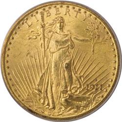 1911-S $20 MS65 PCGS.