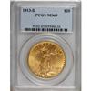 Image 3 : 1913-D $20 MS65 PCGS.