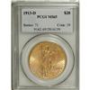 Image 3 : 1913-D $20 MS65 PCGS.