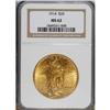 Image 1 : 1914 $20 MS62 NGC.