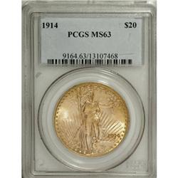 1914 $20 MS63 PCGS.