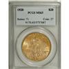 Image 1 : 1920 $20 MS63 PCGS.