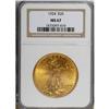 Image 3 : 1924 $20 MS67 NGC.