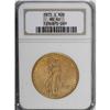 Image 1 : 1925-S $20 MS60 NGC.
