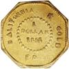 Image 2 : 1855/4 $1 Liberty Octagonal 1 Dollar, BG-511,