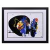 Image 1 : Jenik Cook, Framed Original Acrylic Painting, Hand Singed with Letter of Authent