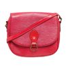 Image 1 : Louis Vuitton Red Epi Leather St. Cloud MM Crossbody Bag