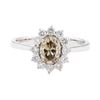 Image 2 : 1.35 ctw Diamond Ring - 14KT White Gold