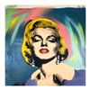 Image 1 : Steve Kaufman (1960-2010), "Marilyn with Earring" Hand Signed and Numbered Limit