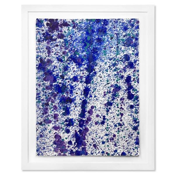 Wyland, "Splash 89" Framed Original Watercolor Painting Hand Signed with Letter