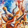 Image 2 : Leonid Afremov (1955-2019) "Bottle Jazz II" Limited Edition Giclee on Canvas, Nu
