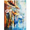 Image 1 : Leonid Afremov (1955-2019) "By the Light" Limited Edition Giclee on Canvas, Numb