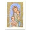 Image 1 : Edna Hibel (1917-2014), "Catherine and Children" Limited Edition Lithograph, Num