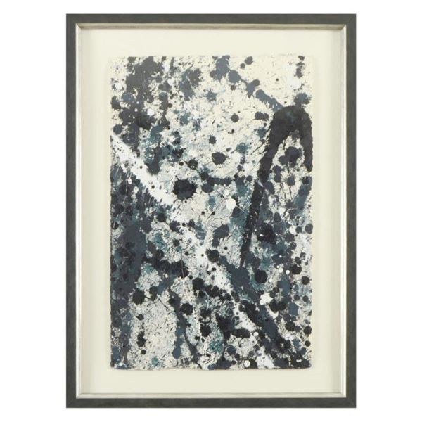 Wyland, "Pollack Coral Reef" Framed Original Watercolor Painting, Hand Signed wi