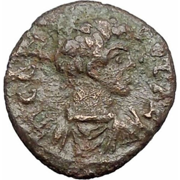 198/209 AD roman geta marcianopolis ancient bronze coin