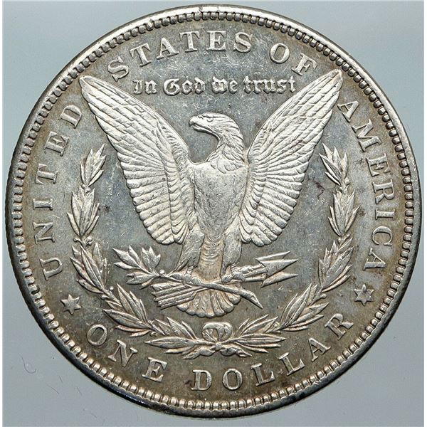 1890/morgan united states america eagle silver coin
