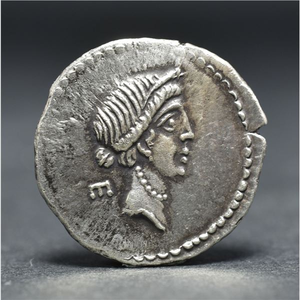 84 BC roman l.cornelius sulla denarius silver coin