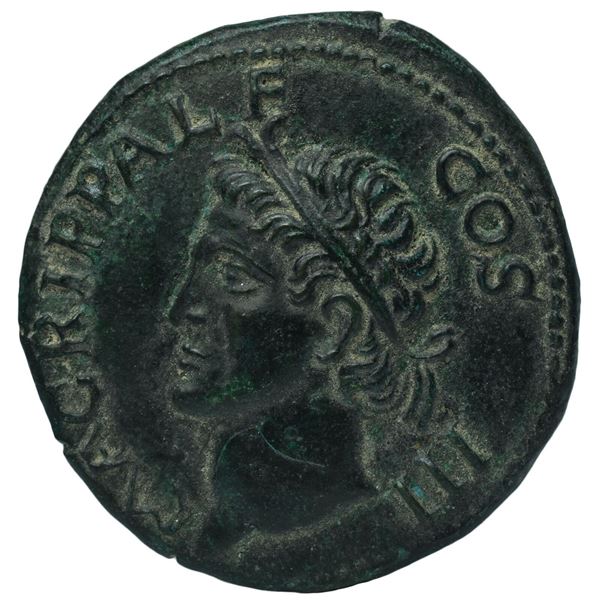 37/41 AD roman empire caligula copper coin