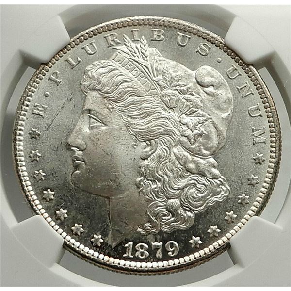 1879/morgan united states america eagle silver coin