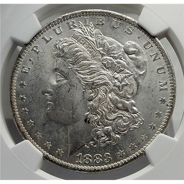 1883/morgan united states america eagle silver coin