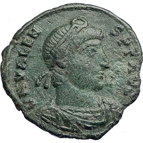 364/378 AD roman valens r.prime ancient bronze coin