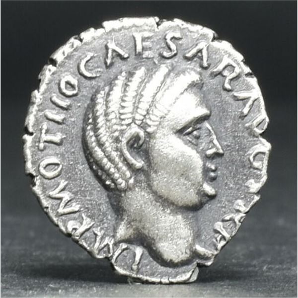 69 AD roman empire marcus salvius otho denarius silver coin