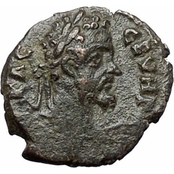 193/211 AD roman septimius severus nicopolis bronze coin