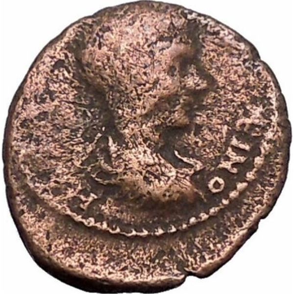 218 AD roman diadumenian marcianopolis bronze coin