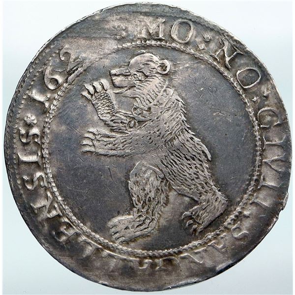 1620/switzerland saint gallen swiss canton silver coin