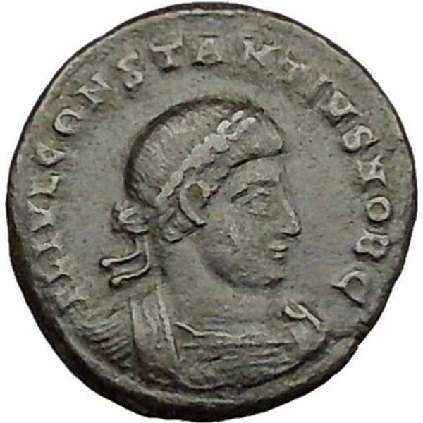 337/361 AD roman constantius ll ancient bronze coin