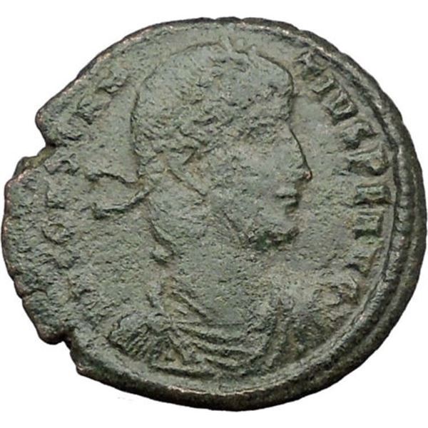 337/361 AD roman constantius ll constantine bronze coin