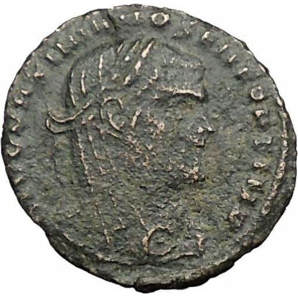 308/310 AD roman empire posthumos constantine bronze coin