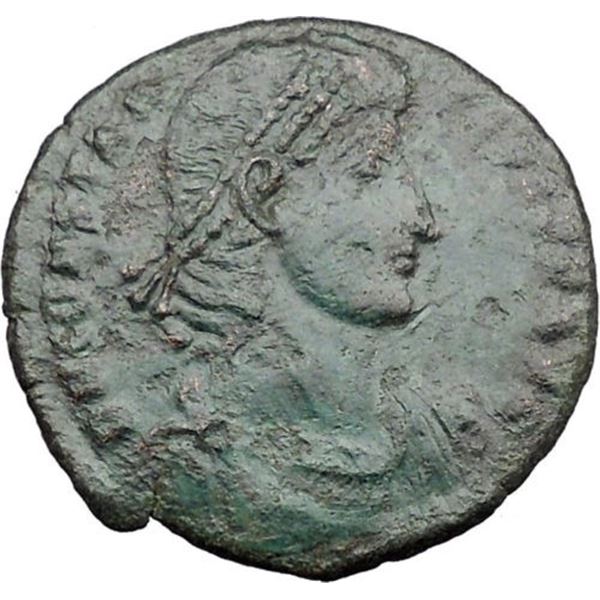 337/361 AD roman constantius ll constantine bronze coin