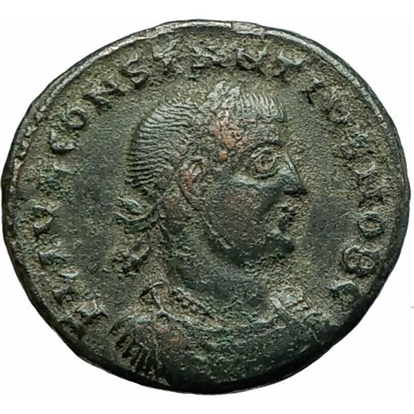 337/361 AD roman constantius ll constantine bronze coin