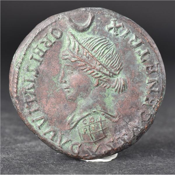 14/37 AD dupondius divus augustus bronze coin