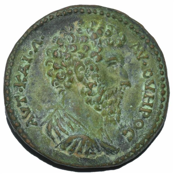 161 AD roman pautalia lucius verus copper coin