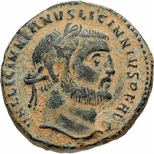 308/324 AD roman licinius l constantine bronze coin