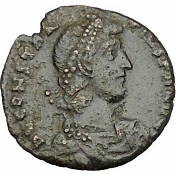 337/361 AD constantius ll constantine ancient bronze coin