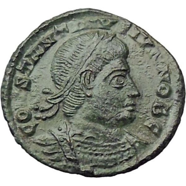 337/340 AD roman constantine ll jr constantine bronze coin